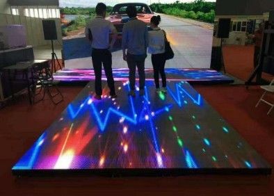 Volledige Kleur 1/10 Aftasten de LEIDENE Vertoning W40*H40dots 25600 Punten M2 van Dance Floor