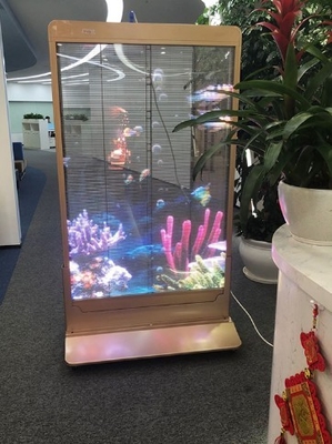 3840hz het transparante Glas Geleide Scherm P3.9 P7.8