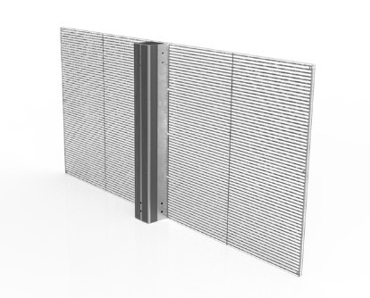 3840hz het transparante Glas Geleide Scherm P3.9 P7.8