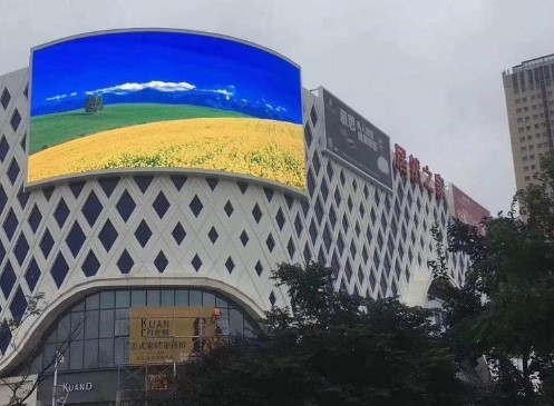 Het Magnesiumlegering van de stadionp10 Flexibele Geleide Videomuur