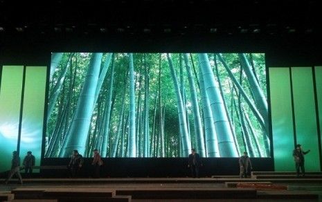 65536 punten/ Sqm Led Stage Backdrop Screen Hanging SMD Display RGB 3IN1