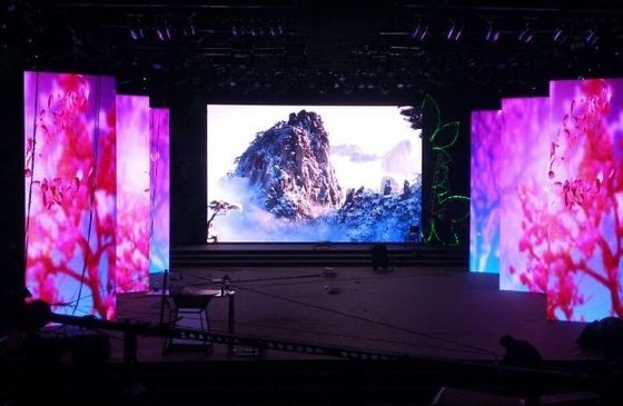 65536 punten/ Sqm Led Stage Backdrop Screen Hanging SMD Display RGB 3IN1