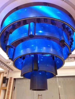 Led Flexibele Module Matrix Display Paneel 3840Hz ISO14001 Magnetische Zuiginstallatie