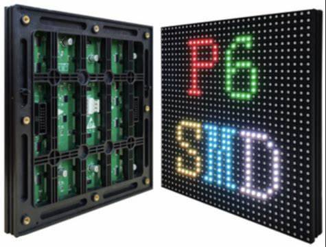 32x32 Dots Full Color Waterproof Outdoor Geleide FCC van het Vertoningsscherm P6 IP65