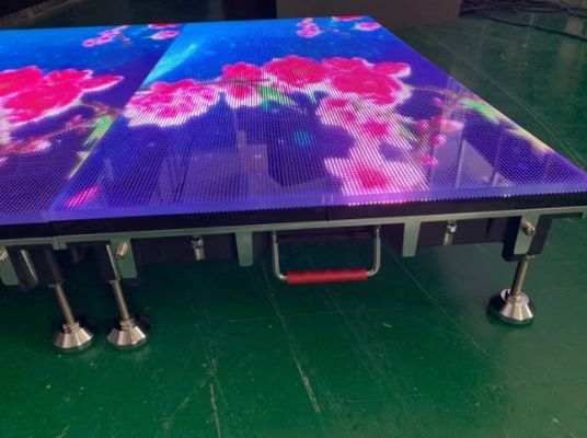 LED vloertegel scherm, Interactief LED vloertegel scherm