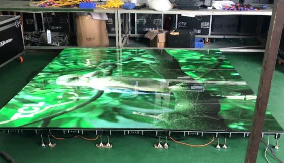 LED vloertegel scherm, Interactief LED vloertegel scherm
