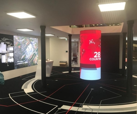 Hoge het Schermcomité van Resoultion Flexibele Geleide Module P3 90V 130V 5000nits