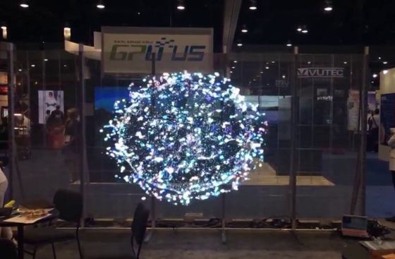 Longda 3840Hz Verversingssnelheid 5000cd/m2 Helderheid 1R1G1B LED-samenstelling Transparant Glazen LED-scherm voor Verhuur of Vaste Installatie