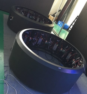 P4 van RGB Flexibele LEIDENE van IP43 Antivervorming Module de Volledige Kleur 700cd/M2