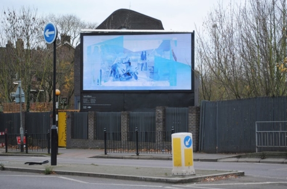 P4mm Openlucht Geleide Videomuren IP65 Vertoning van het Reclamescherm 62500 CCC van Puntenm2