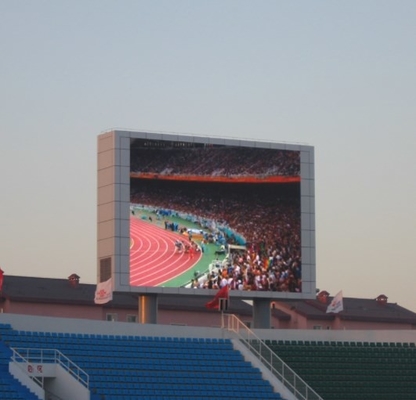 ODM P4 Openlucht Geleide Videomuren ISO14001 die 1R1G1B Geleid Aanplakbord adverteren