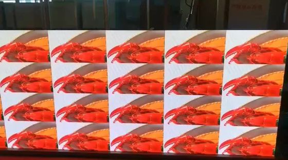 P1.875 Kleine pixel pitch led display Ultra dunne 600*337,5mm kast voor animatie