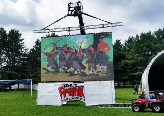 500x1000mm Kast Modulaire Led Display Panelen Bruiloft LED Scherm Verhuur