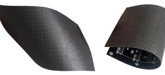 De binnen Zachte LEIDENE van HD P2.5 SMD Vertoning boog Binnen Geleide Flexibele Module