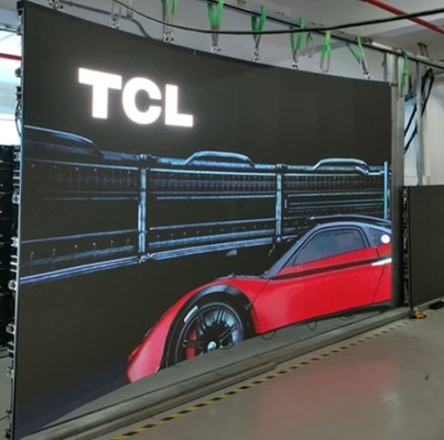 LEIDENE van het matrijzenafgietsel Aluminium Gebogen het Scherm Binnen Openluchtp3.91mm Digitale LEIDEN Aanplakbord