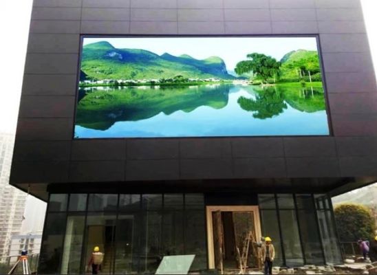 Op maat gemaakte buiten LED-videomuren LED-displays Aluminiumkasten